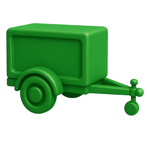 Schwere Anhängerkombination